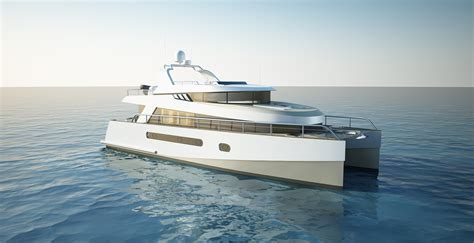 The New 65 Trawler Catamaran By Alu Marine Shipyard And Stirling