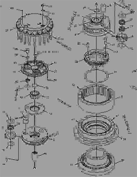 Final Drive Group Caterpillar Spare Part Parts