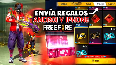 Como Regalar Cosas En Free Fire Junio Woncast Joyas