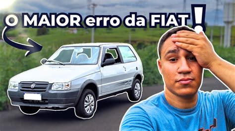 A Fiat Cometeu Um Erro Em Ter Feito Esse Carro Fiat Uno Mille Way