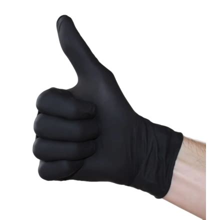 Medi Inn Nitril Black Plus Einmalhandschuhe Aus Nitril Puderfrei