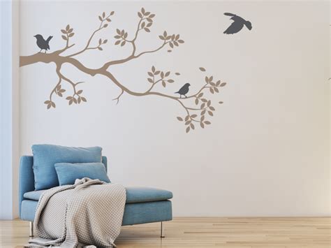 Sticker Branche Oiseaux Magic Stickers