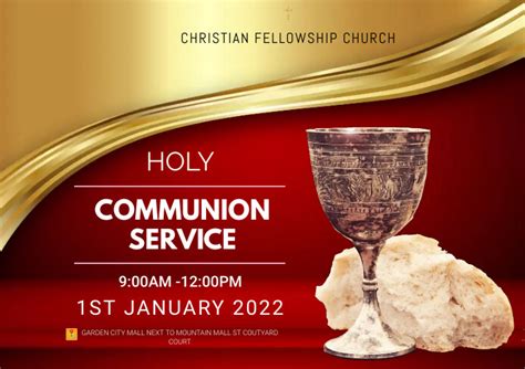 Holy Communion Template Postermywall