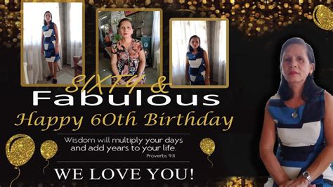 Sixty And Fabulous Mama 60th Birthday Celebration Youtube