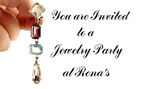 Great Jewelry Home Party Invitations – Jewelry Making Journal