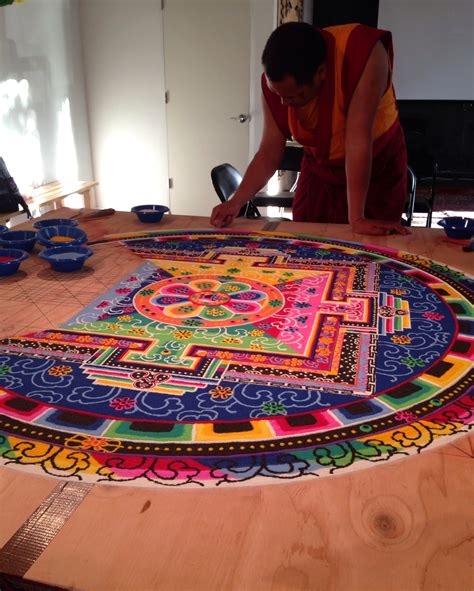 The Sacred Art Of Sand Mandalas Emerge