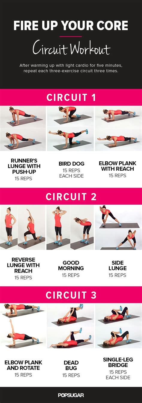 Hello Amazing Abs Printable Core Workout Circuit Workout Fitness