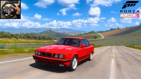 1995 Bmw M5 E34 Forza Horizon 5 Logitech G29 Gameplay Youtube