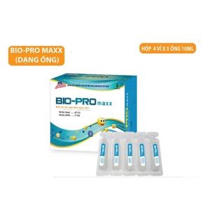 Men vi sinh dạng ống Bio Pro maxx hộp 20 ống Shopee Việt Nam