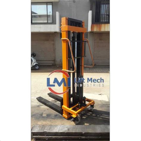 Ton Hydraulic Pallet Stacker At Inr In Ahmedabad Lift Mech