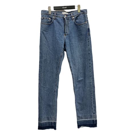 【楽天市場】【中古】j．w Anderson 「cut Off Edge Slim Jeans」デニムパンツ インディゴ サイズ：uk36 【120422】（ジェイダブリューアンダーソン