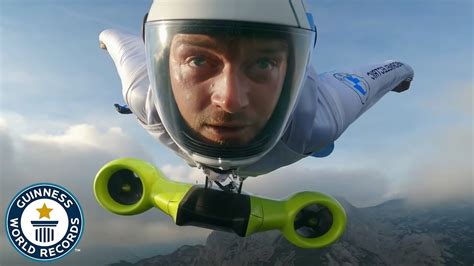 World's First Electric Wingsuit