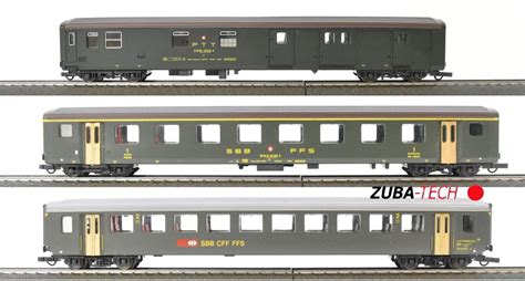 3x Roco EW II EW I Personenwagen SBB H0 GS Ohne OVP Kaufen Auf Ricardo