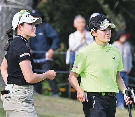 ツアー初の双子最終組が実現、岩井明愛＆千怜 3人目の福田真未も双子の姉で“双子祭り”【ゴルフ】：中日スポーツ・東京中日スポーツ