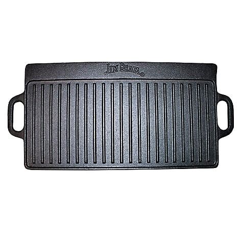 Ripley Plancha Reversible Plana Grill Hierro Fundido Jim Beam