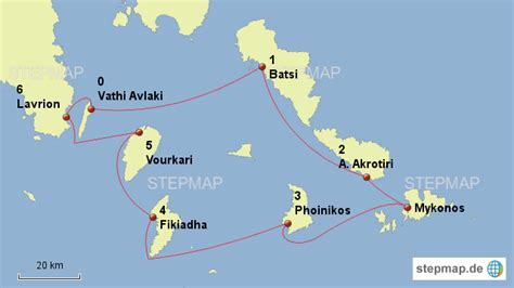 Stepmap Lavrion 001 Landkarte Für Griechenland