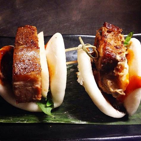 Spice Market Ny On Instagram “pork Belly Steamed Buns With Asian Pear And Shiso