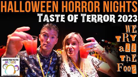 All The New 2023 Halloween Horror Nights Food At Taste Of Terror