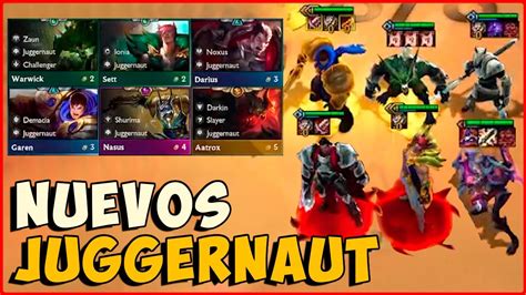 Composicion 6 Juggernaut TFT SET 9 Teamfight Tactics LOL Español YouTube