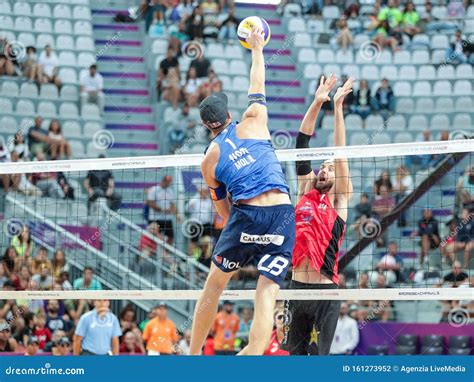 Beach Volley World Tour Finals Men Final Editorial Photography