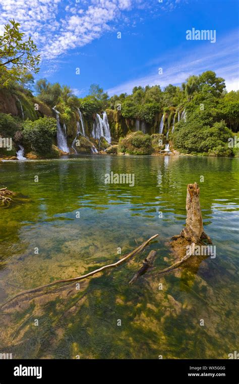Kravice waterfall in Bosnia and Herzegovina Stock Photo - Alamy