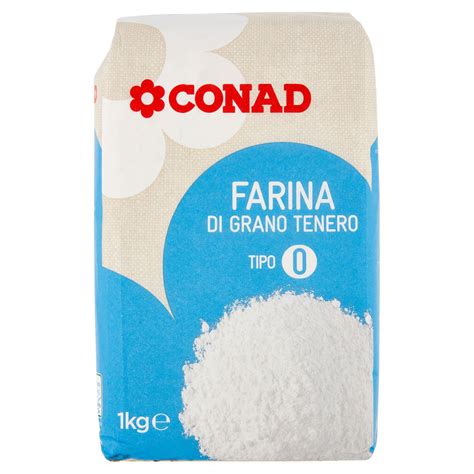 Farina Di Grano Tenero Tipo 0 1 Kg Conad Conad