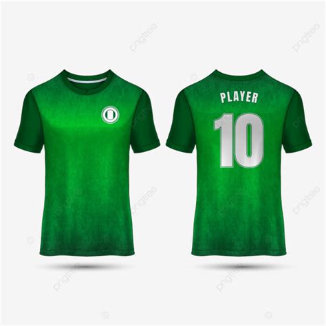 Green Soccer Jersey Football Uniform Vector, Green, Soccer, Jersey PNG ...