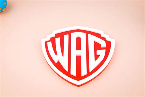 WAG Warner Animation Group Logo 3D Printed Pretend Play Kids - Etsy