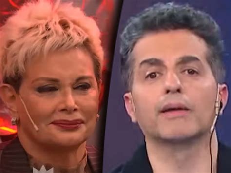 Carmen Barbieri se reencontró con Ángel de Brito Somos tan hipócritas