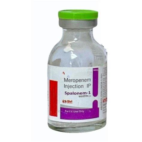 Spalonem Allopathic Meropenem Injection Ip Ml Mg At Rs