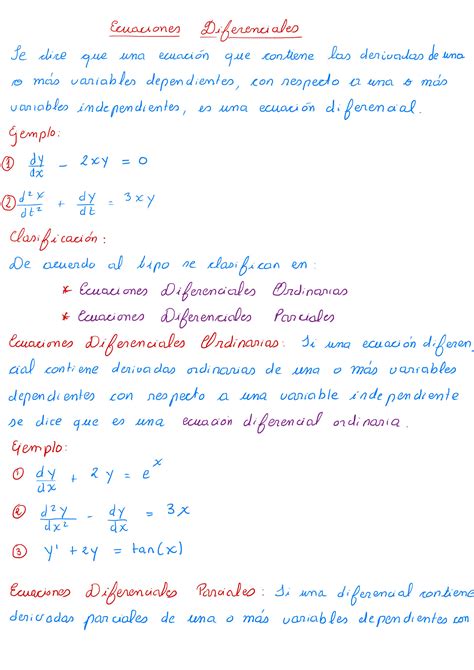 SOLUTION Introduccion A Ecuaciones Diferenciales Studypool