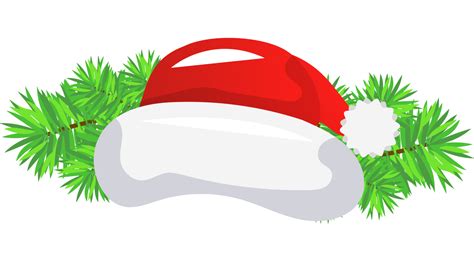 Santa Clauses Hat Cartoon Illustration 15132750 Png