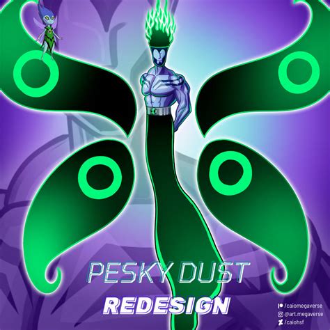 Pesky Dust (Redesign) by CaioHSF on DeviantArt