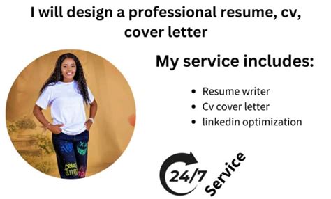 Design A Professional Resume Cv Cover Letter By Arikblessing Fiverr