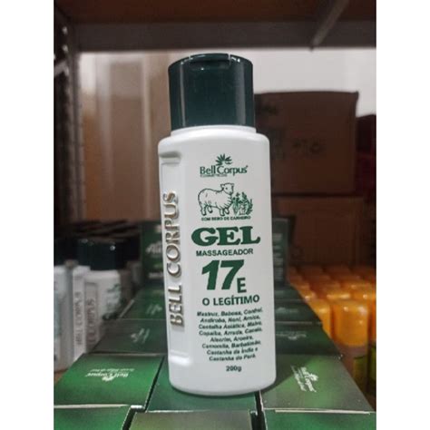 Gel Massageador 17 Ervas O Legítimo Sebo De Carneiro Bell Corpus