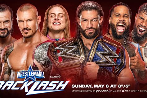 Wwe Wrestlemania Backlash 2022 Match Card And Rumors Cageside Seats