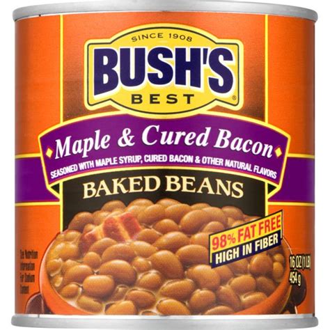 Bush’s Best Baked Beans Maple & Cured Bacon – OBX Grocery Delivery ...