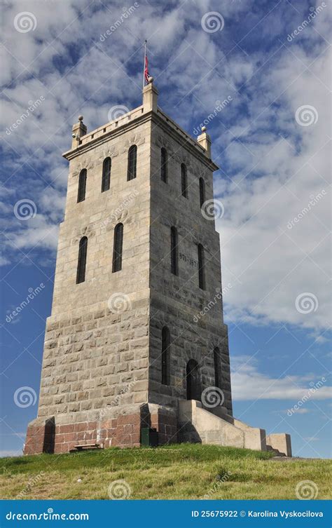 Castle Tower In Tonsberg Vestfold Norway Stock Photo Image Of