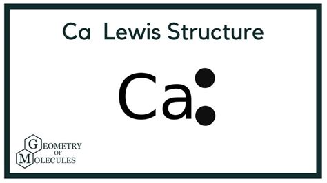 Ca Lewis Structure (Calcium) | Element symbols, Periodic table of the ...