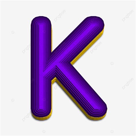 Letter K Clipart Transparent PNG Hd Letter K Serial Art Alphabet