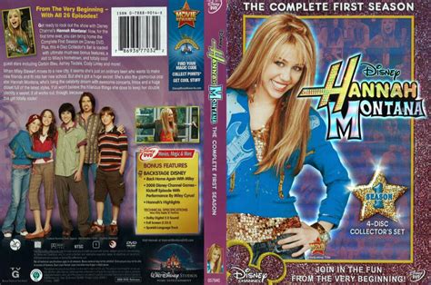 Hannah Montana Season 1 (2008) R1 DVD Cover - DVDcover.Com