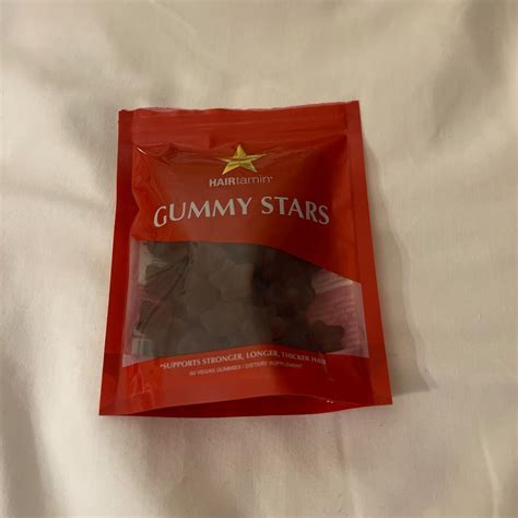 Hairtamin Vitamin Gummy Stars As Advertised By Layla Depop