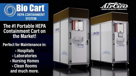 Bio Cart Hepa Containment System Transforming Healthcare Maintenance