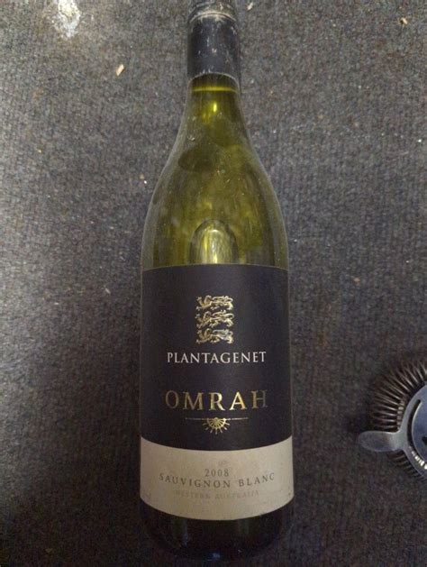 2002 Plantagenet Sauvignon Blanc Omrah Australia Western Australia