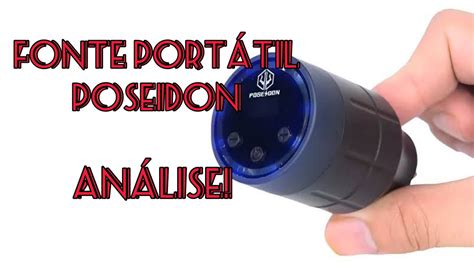 Fonte portátil para máquina de tatuagem Análise Poseidon YouTube