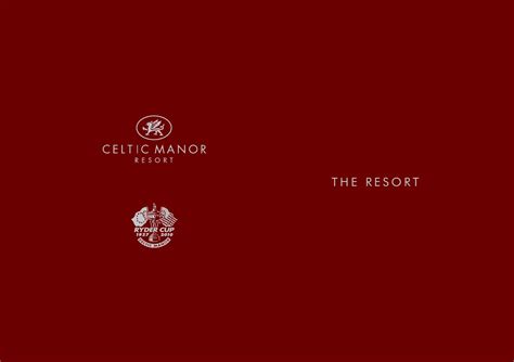 The Celtic Manor Resort Brochure By Celtic Manor Resort Issuu