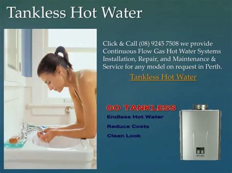 Ppt Efficient And Instant Hot Water Exploring Tankless Residential Water Heaters Powerpoint