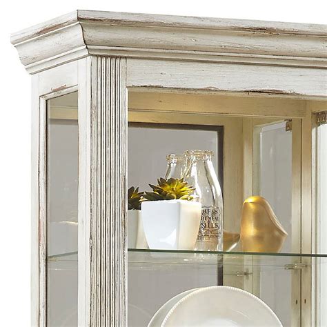 Pulaski Furniture Curios P021595 Farmhouse Entry Curio in Weathered ...