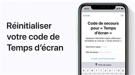 Comment R Initialiser Son Mot De Passe Temps D Cran Vid O