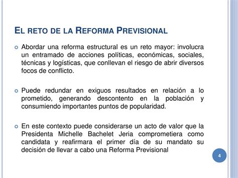 Ppt La Reforma Previsional Claves Y Lecciones De Una Transformación